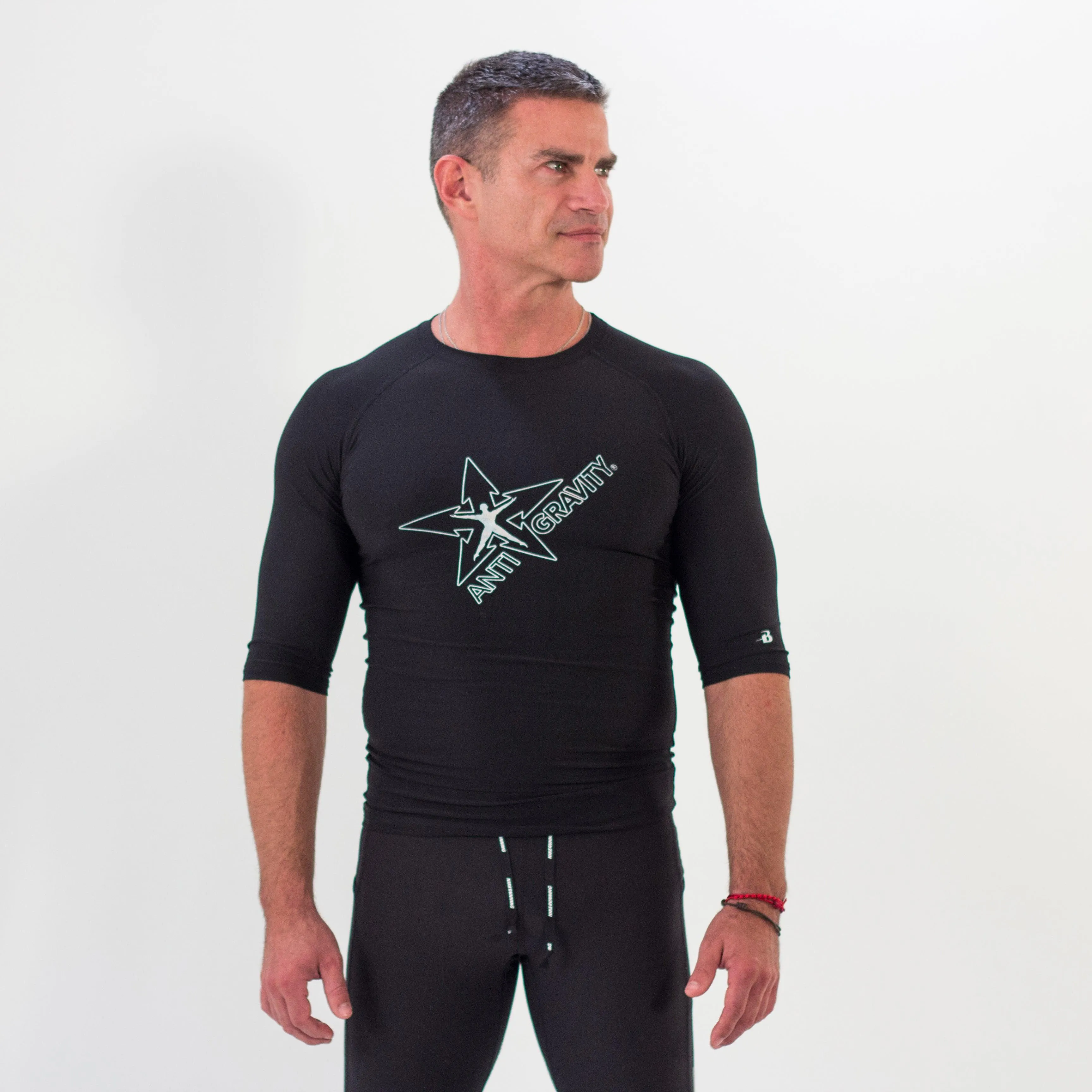 AntiGravity® Logo Compression Shirt-Unisex - Black