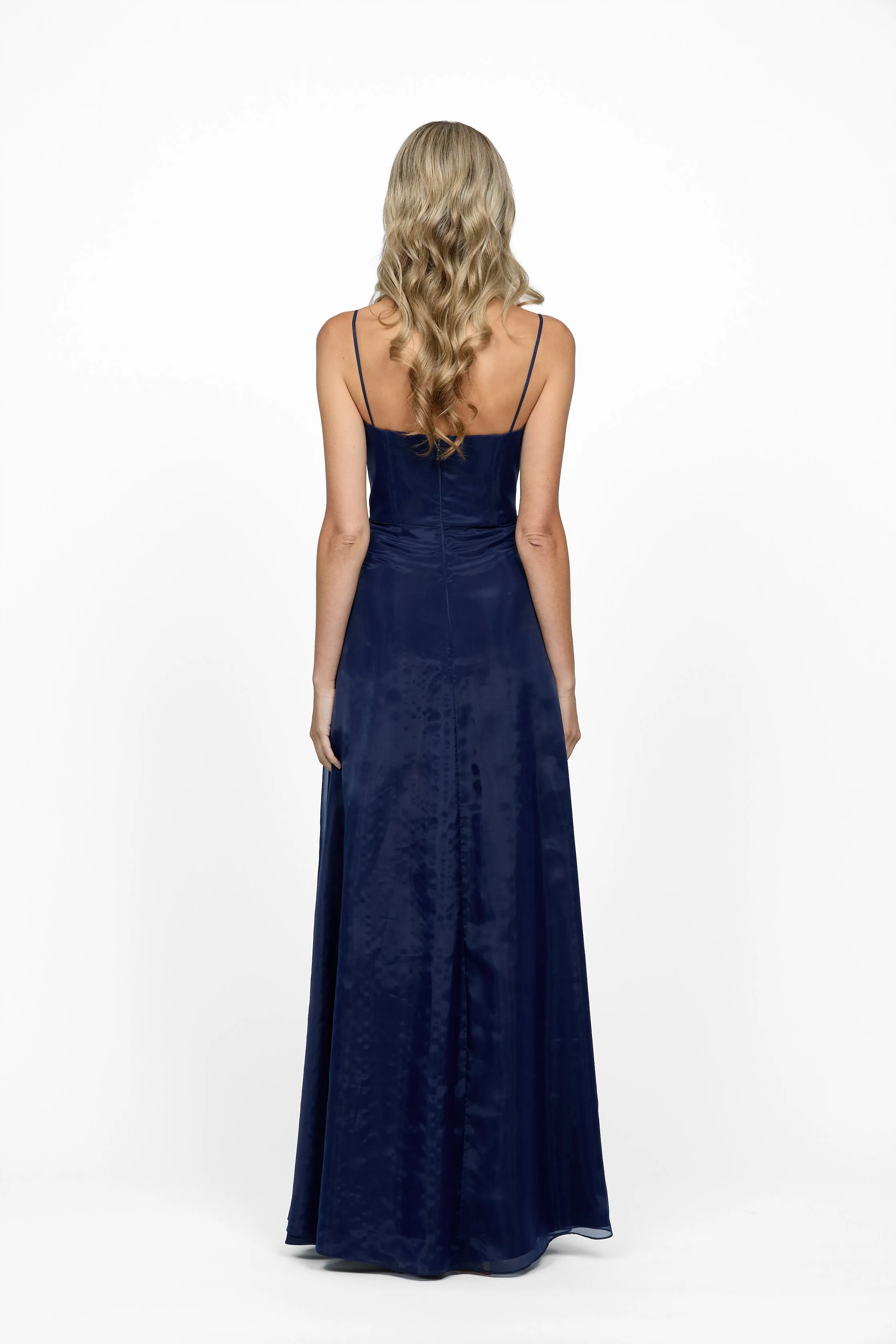Averie Cowl Neck Gown