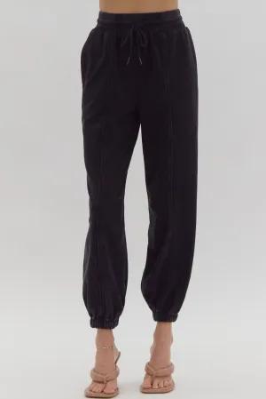 Black Joggers