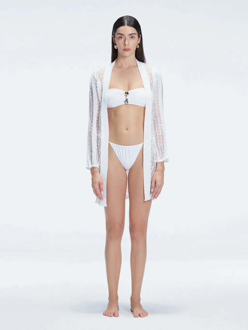 Chantel White Kaftan