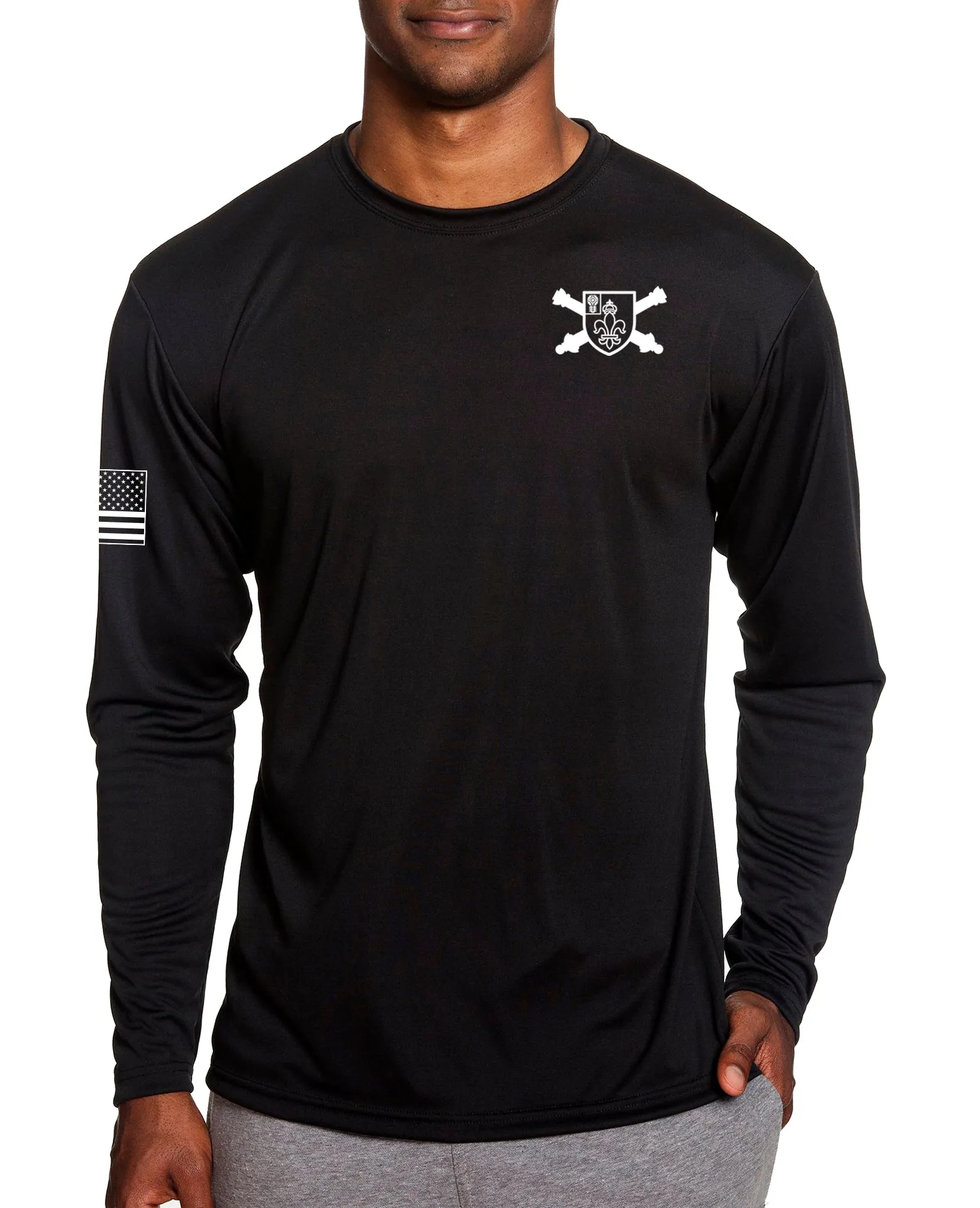 Chosen Long Sleeve Performance PT Shirt. This shirt IS approved for PT.
