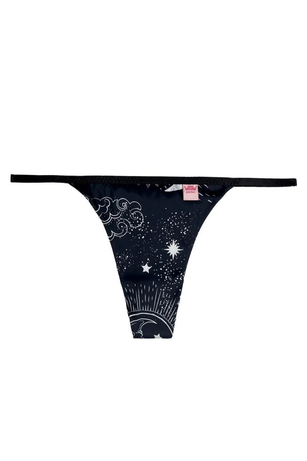 Lolita Black space thongs