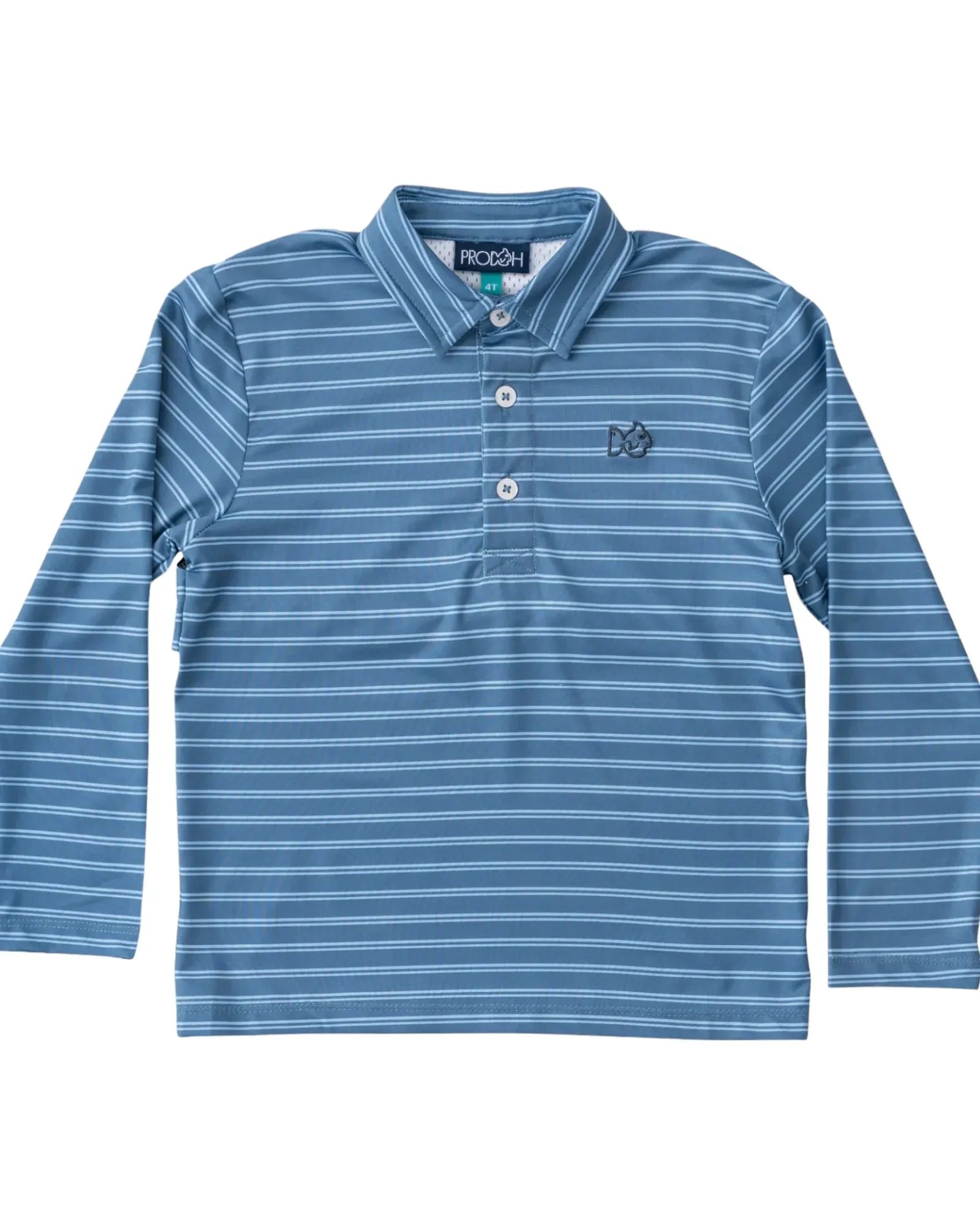 Long Sleeve Pro Performance Polo - Bluefin