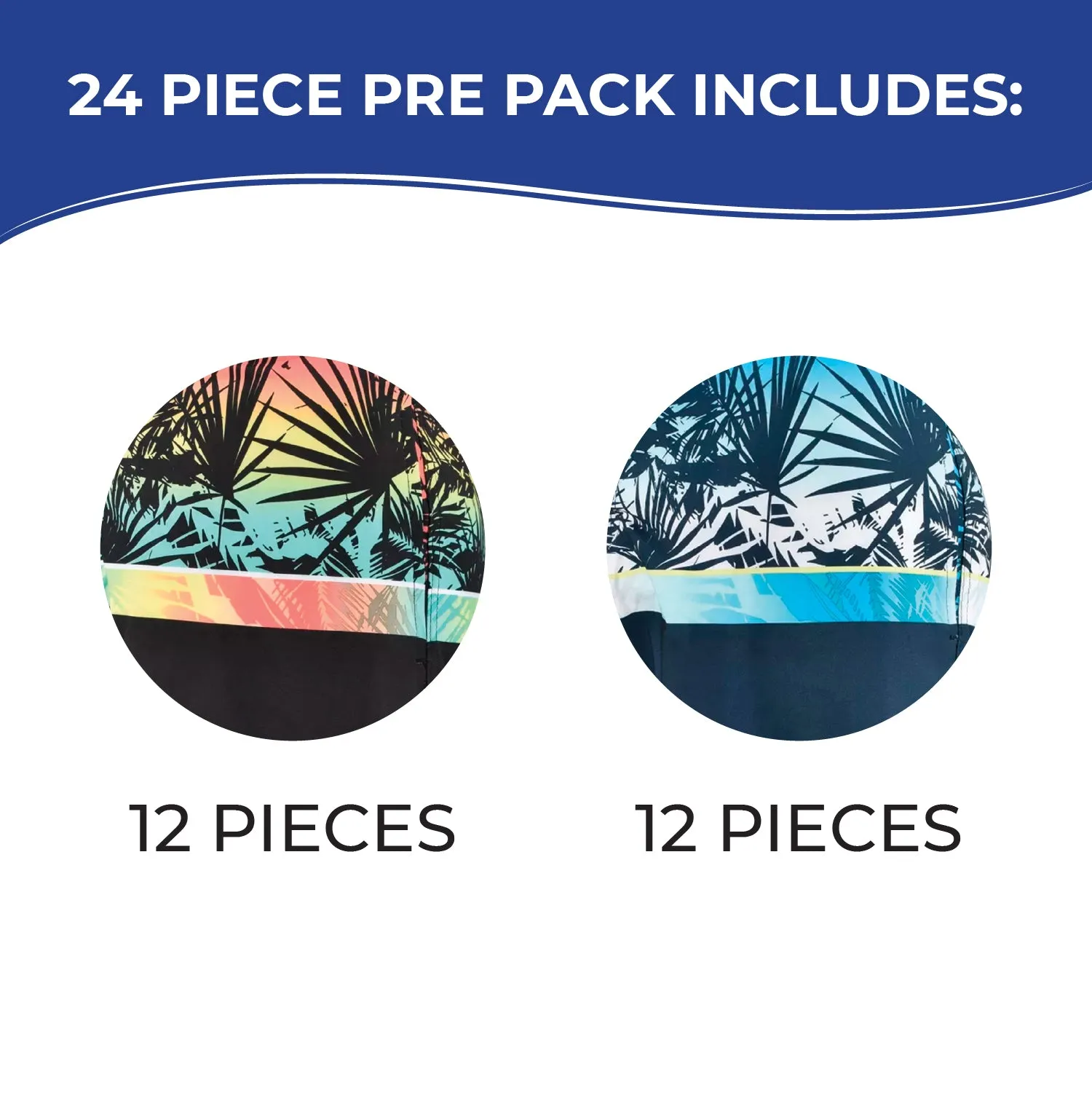 M-BS21 - Wholesale Men's Palm Leaf Print Board Shorts