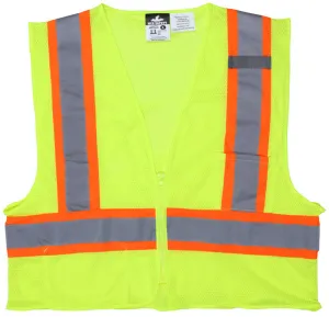 MCR Safety Value,Class 2, Mesh,LF,4 1/2 Org/Silv X4