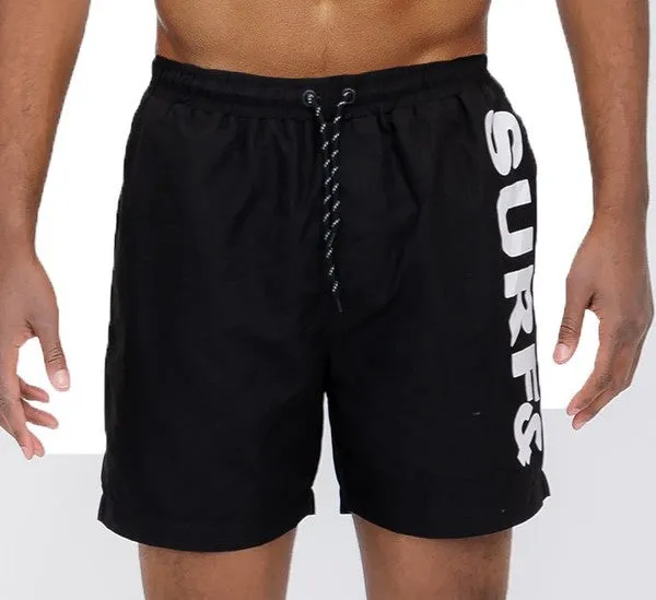 Men's Orange Surf & Beach Swim Trunks Board Shorts