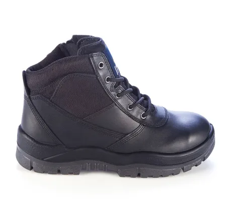 MONGREL 261020 ZIPSIDER SAFETY BOOT BLACK