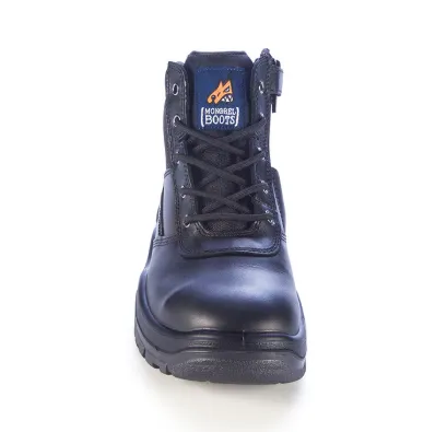 MONGREL 261020 ZIPSIDER SAFETY BOOT BLACK