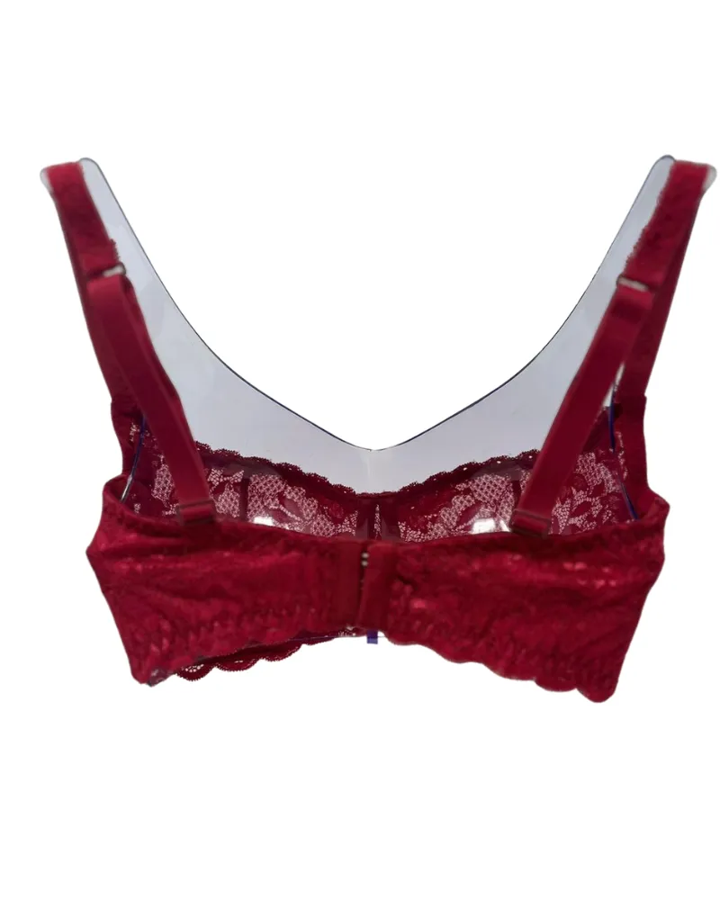 NEVER1162 Mystic Red Never Say Never Balconette Underwire Bra