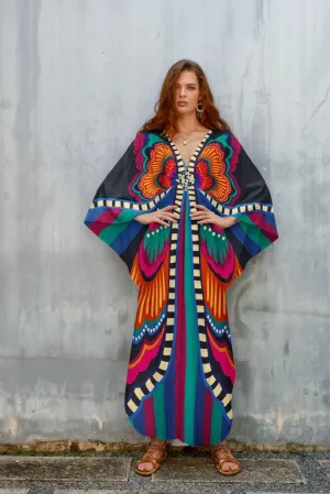 Plus Size Caftan Beach Cover Ups Casual Dress