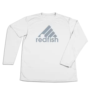 #REDFISH Performance Long Sleeve Shirt - Gray Print