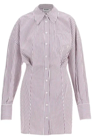 Striped Shirt Dress