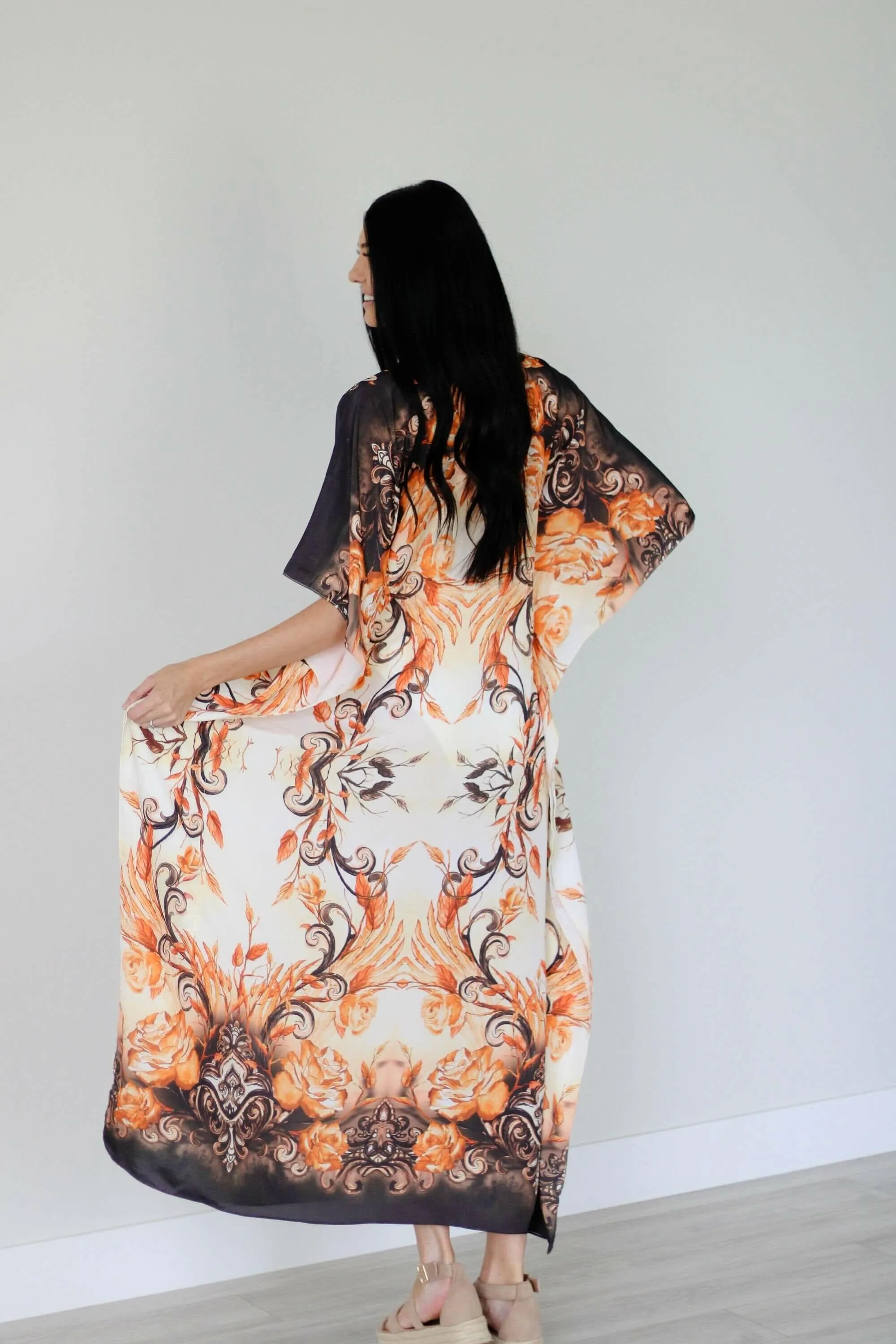 Tribal Kaftan Dress, Plus Size Kaftan For Women, Maternity Lounge