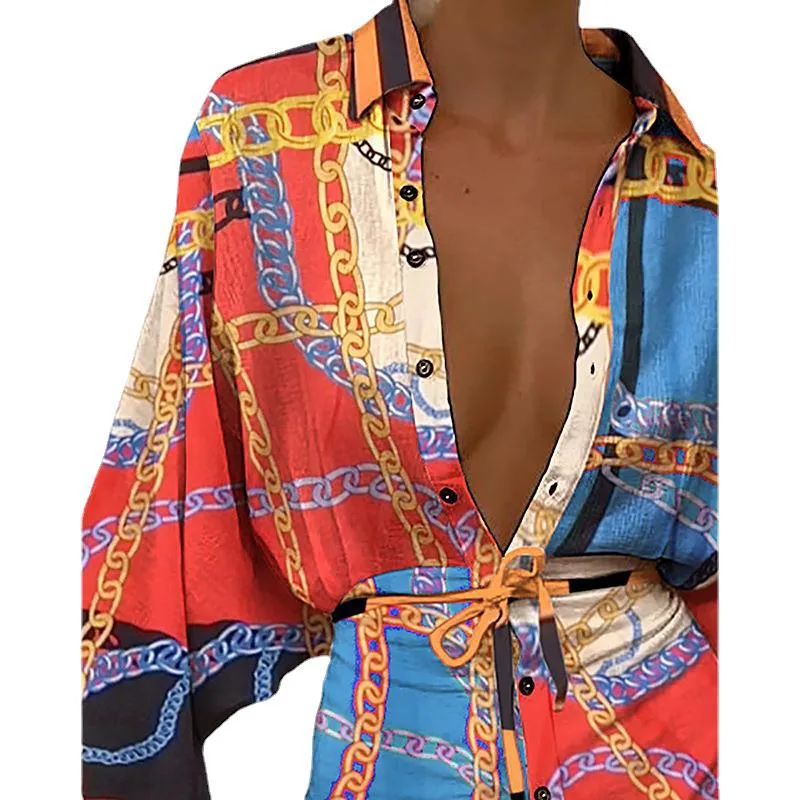 Women Long Sleeve Letter Print Shirt Dress