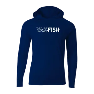 #YAKFISH Performance Long Sleeve Hoodie
